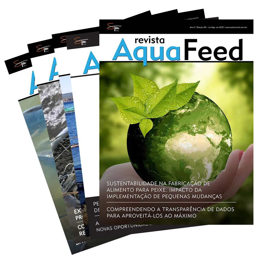 Copertine della rivista Aqua Feed