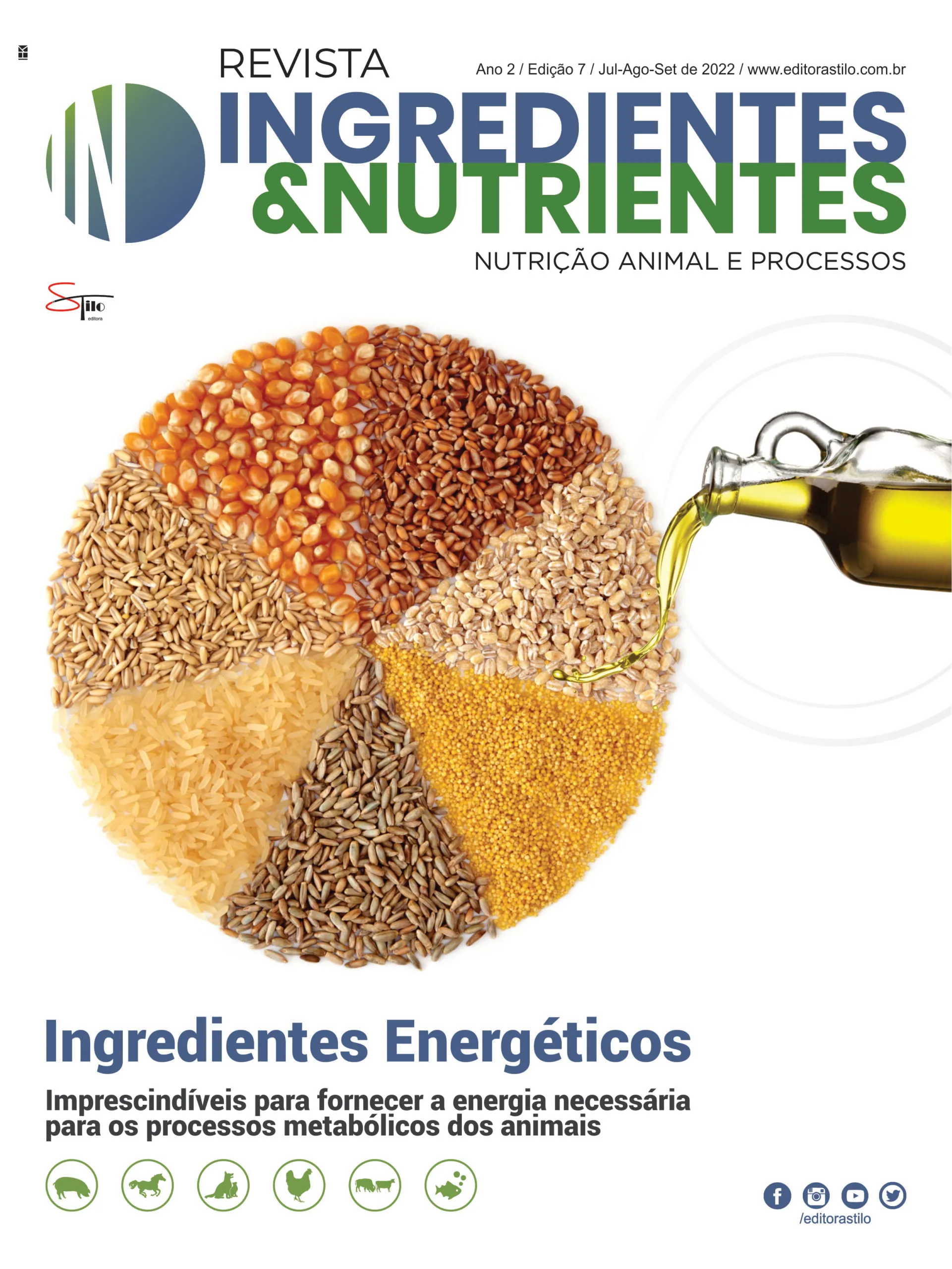 Copertina della rivista Ingredientes & Nutrientes